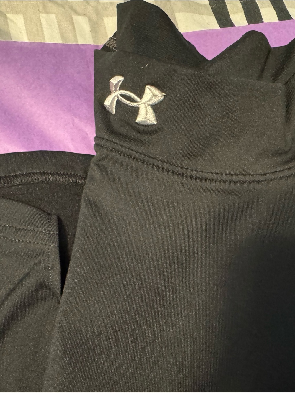 BUNDLE of 3!! Under Armour ColdGear Duofold Mens Black Long Sleeve performance. - Picture 5 of 13